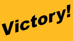 victory!
