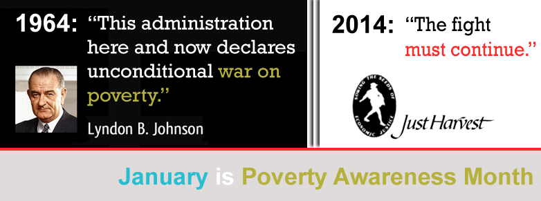 January is poverty awareness month