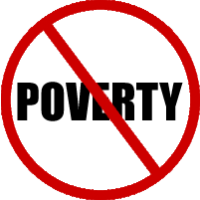 end poverty symbol