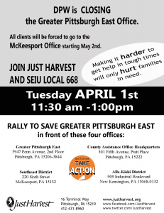 Rally to save DPW GPE