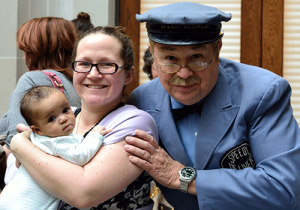 Mr. McFeely and mom