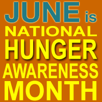 June is National Hunger Awareness Month