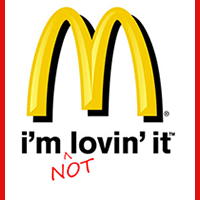 McDonald's i'm not lovin' it (