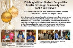 Pittsburgh Gifted Students Support Greater Pittsburgh Community Food Bank & Just Harvest