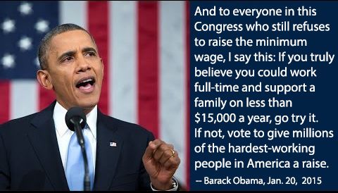 Quote from Pres. Obama's 2015 State of the Untion