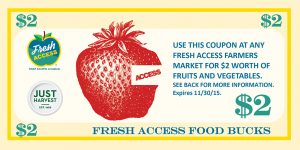 Fresh Access Food Bucks