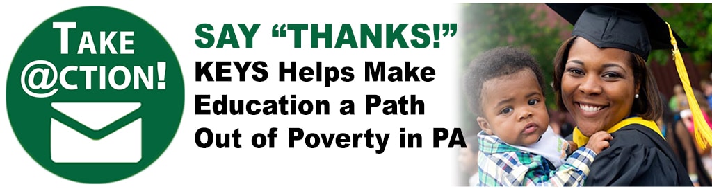 SAY THANK! KEYS Helps Make Education a Path Out of Poverty in PA