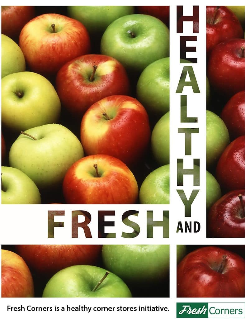 Fresh and Healthy Food: Fresh Corners is a healthy corner store initiative by Just Harvest 