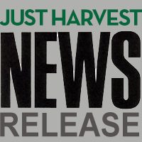 Just Harvest news release