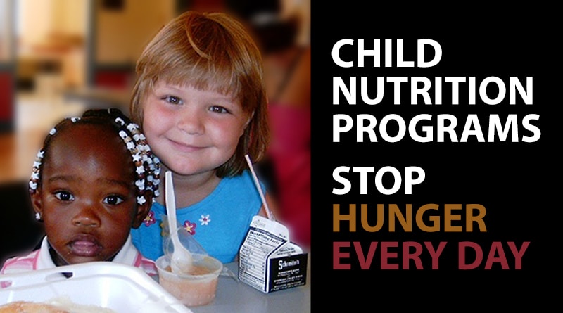 Child Nutrition Programs Stop Hunger Every Day