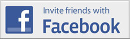 Invite friends with Facebook