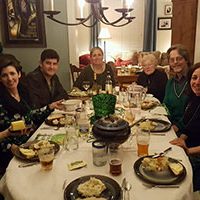 Irish Dinner attendees
