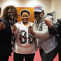 March 20, 2019 Power of the Pen participant Antoinette Moore and friends