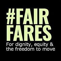 #FairFares for dignity equity & the freedom to move