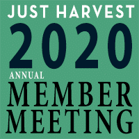 Just Harvest 2020 Annual Member Meeting
