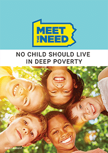 Meet the Need PA: No Child Should Live in Deep Poverty (report cover)