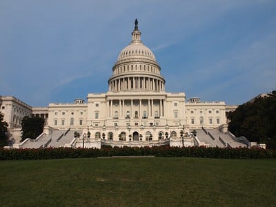The Capitol Building in Washington DC, photo via Flickr/Paul Arps