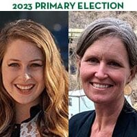 2023 Primary Election headshots of Pittsburgh City Council District 5 candidates Lita Brillman and Barbara Warwick